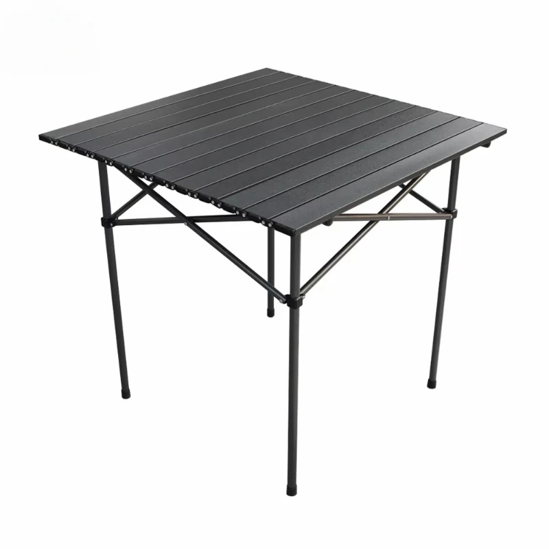 Outdoor Garden Furniture Table Folding Portable Picnic Camping Table Roll-Up BBQ Picnic Hiking Camping Table