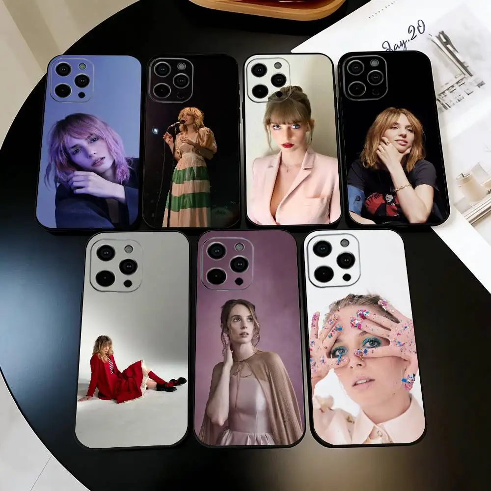 

Actor singer M-Maya H-Hawke Phone Case For iPhone 17, 16,15,14,13,12,11 Plus,Pro Max, Others Soft Black Cover