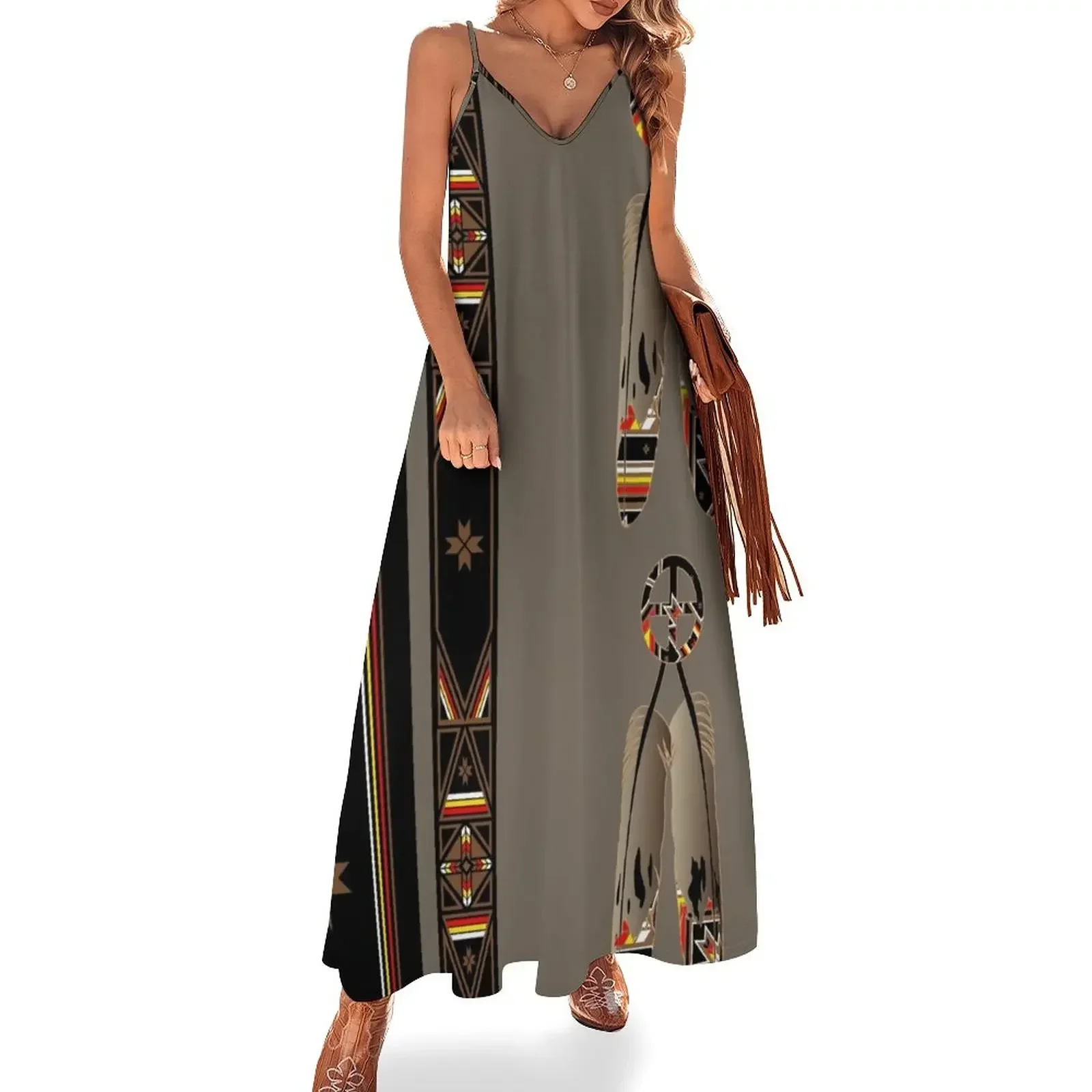 Lakota Design Sleeveless Dress luxury dress dresses for women 2024 luxury designer party Dress