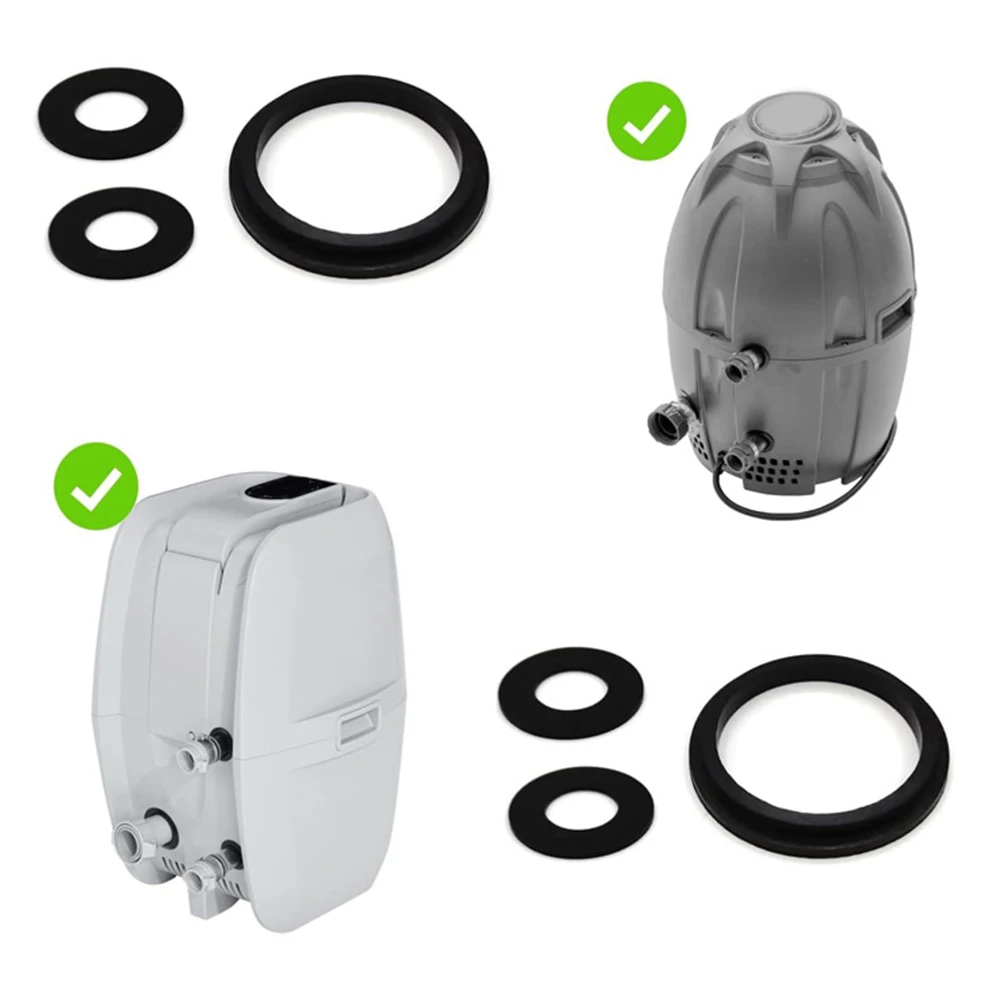 

Connector Seal Gasket Set Air Pump Gasket Replacement Sealing Rings Water Connection Gasket A And B/C For Coleman Garden Tools