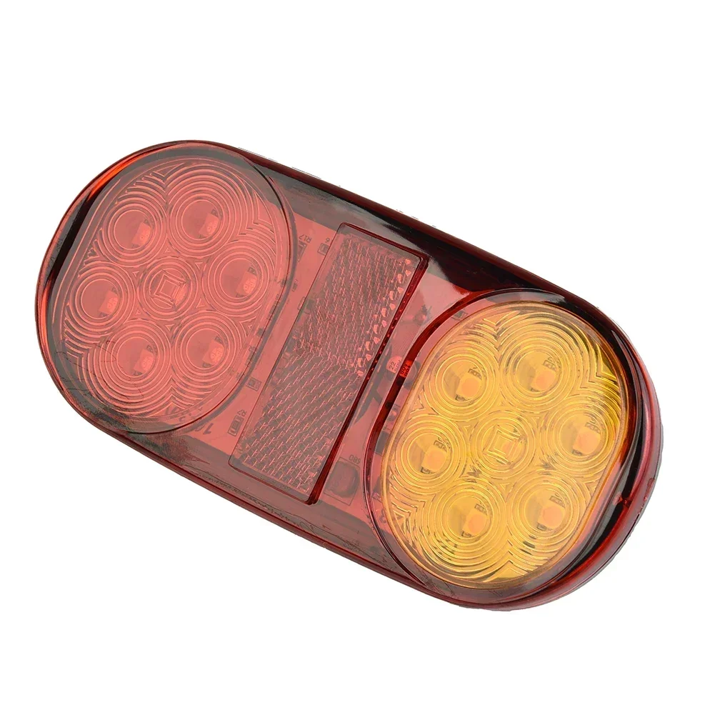 1x DC 10-30V 0.2W Car Truck Trailer Boat Waterproof LED Tail Light Stop Indicator Lamps Replacement Accessories 15.8*7.5*2.5cm