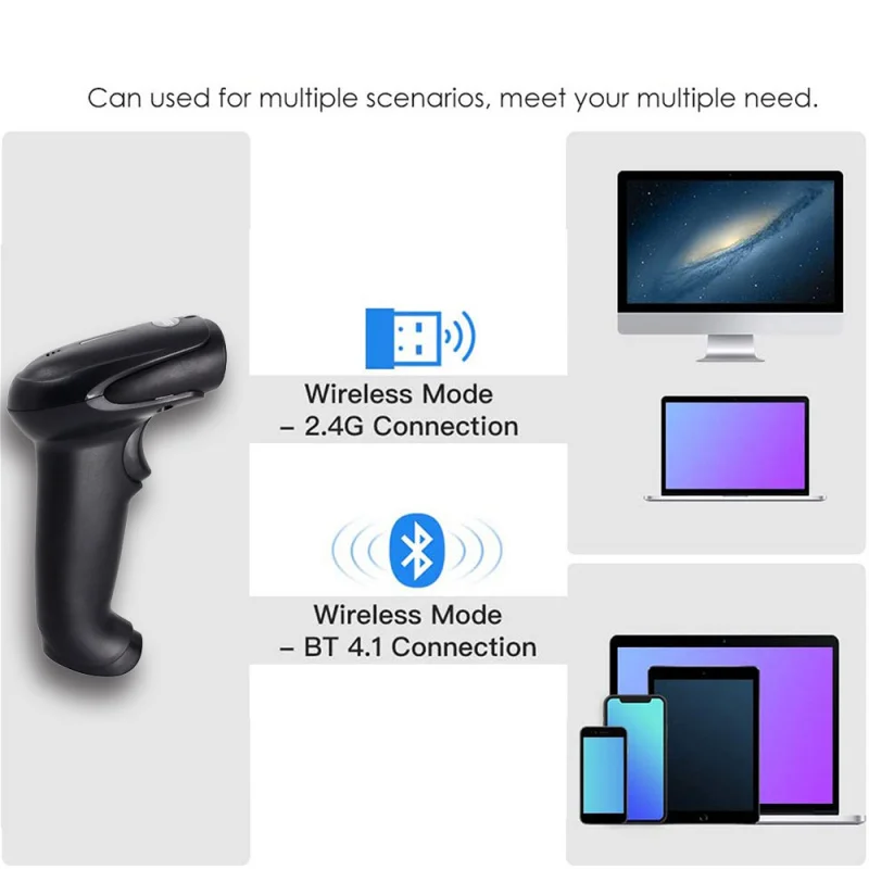 1D Laser Wired Handheld Barcode Reader