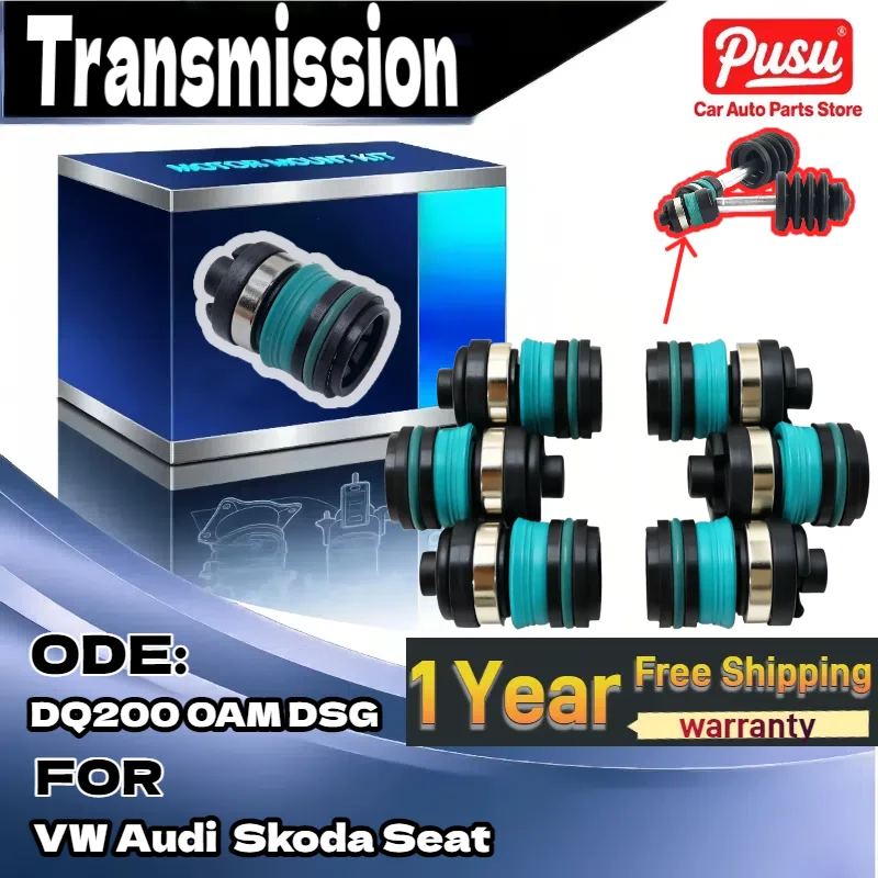 

Улучшенная поршневая пробка и комплект толкателей для трансмиссии VW Audi DQ200 0AM DSG для Skoda для Seat