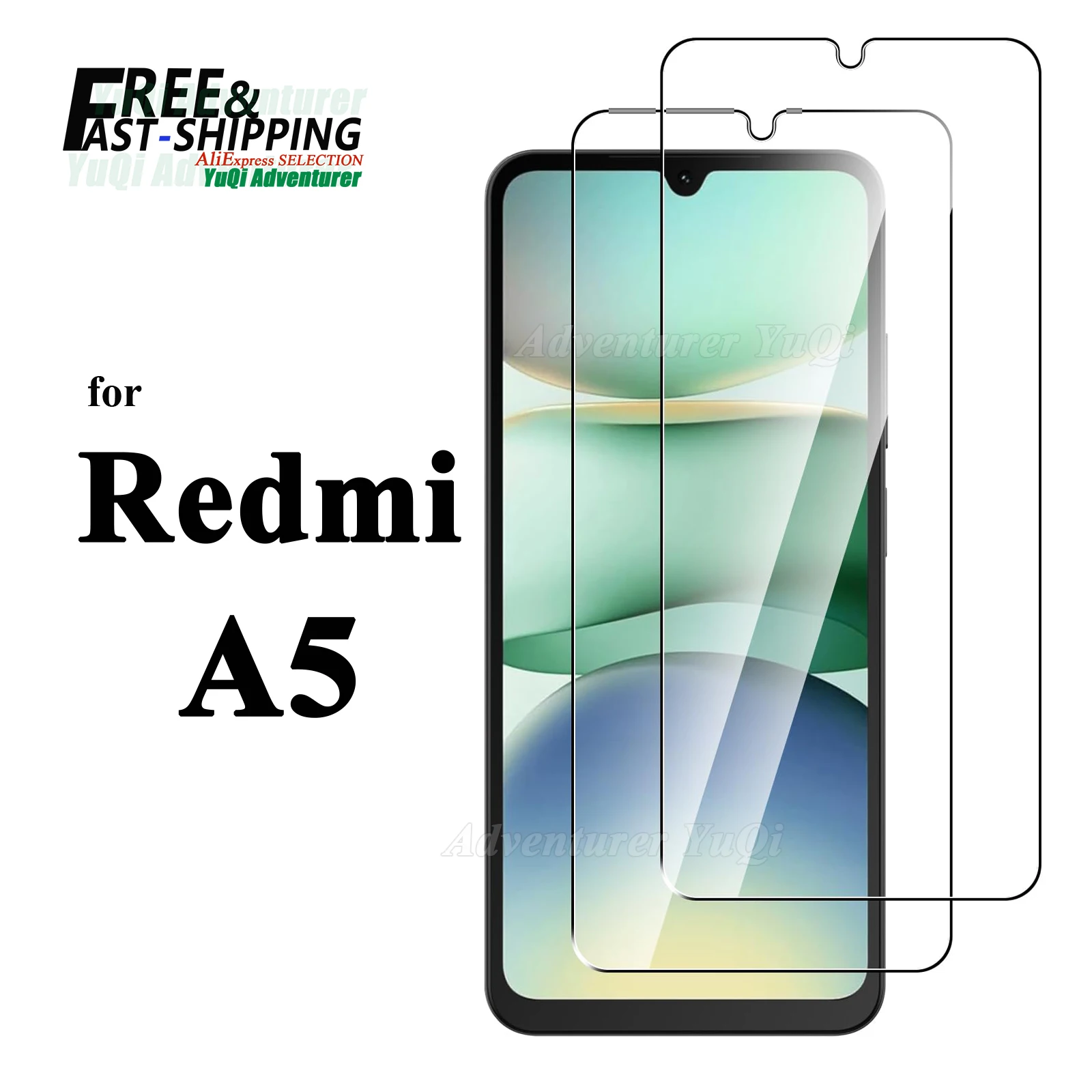 

Screen Protector For Xiaomi Redmi A5 4G Tempered Glass HD Crystal 9H Anti Scratch Case Friendly