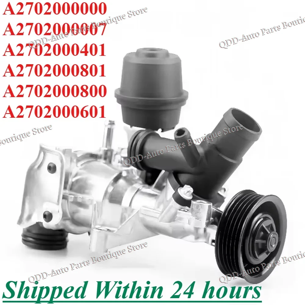

A2702000401 A2702000000 For MERCEDES BENZ A160 A180 A200 A220 A250 B160 B260 CLZ GLA Engine Cooling Electronic Water Pump