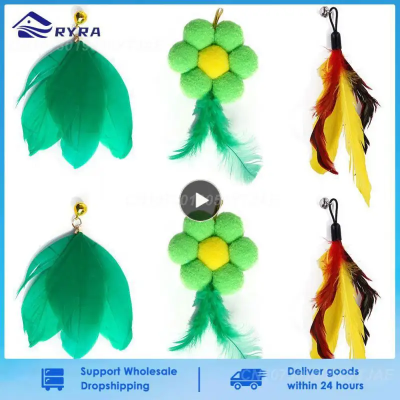 Simulation Bird Interactive Cat Toys Electric Hanging Eagle Flying Bird Cat Teasering Play Cat Stick Scratch Rope Pet Toys