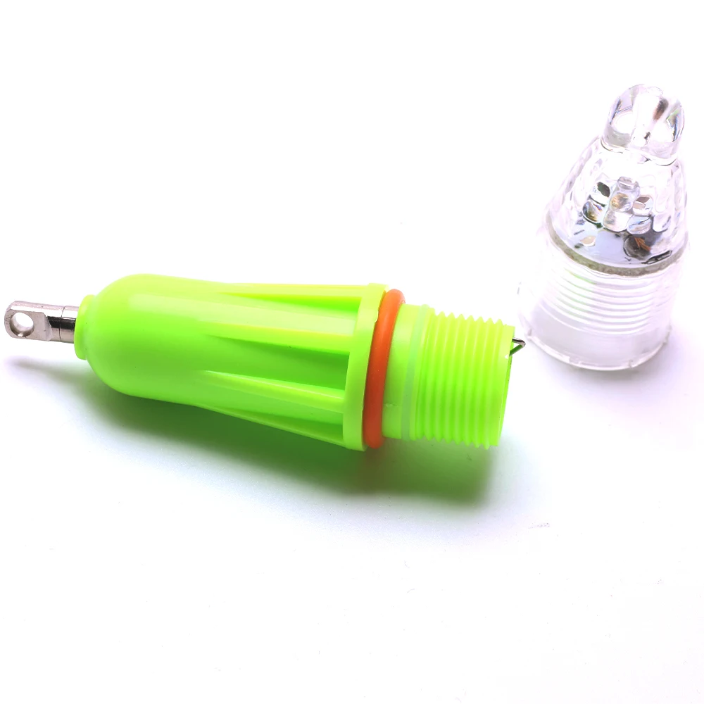 1 Stück LED Unterwasser-Fischköder-Licht, Tiefwasser-Meeresfischerei-Licht, Blinkendes Leuchtlicht, Nachtzeit-Fischanlocklicht – Detail 11