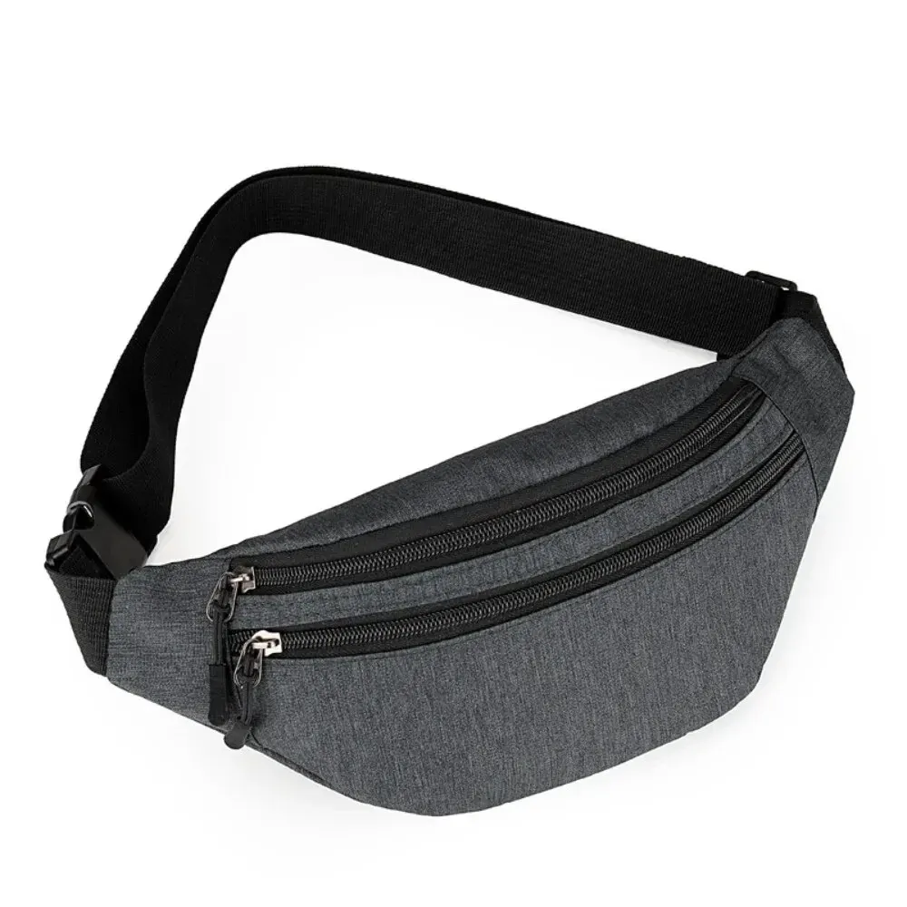 Hot Sales Casual Male Waist Bags Phone Bag Pouch Multi-functional Cross Body Bags Fashion Shoulder Bag Belt Bag Men Women