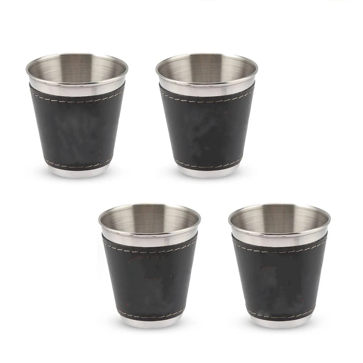 For Camping For Holiday Picnic Stainless Steel Cup Set Stackable Drinking Cups Lightweight Travel Drinkware Set