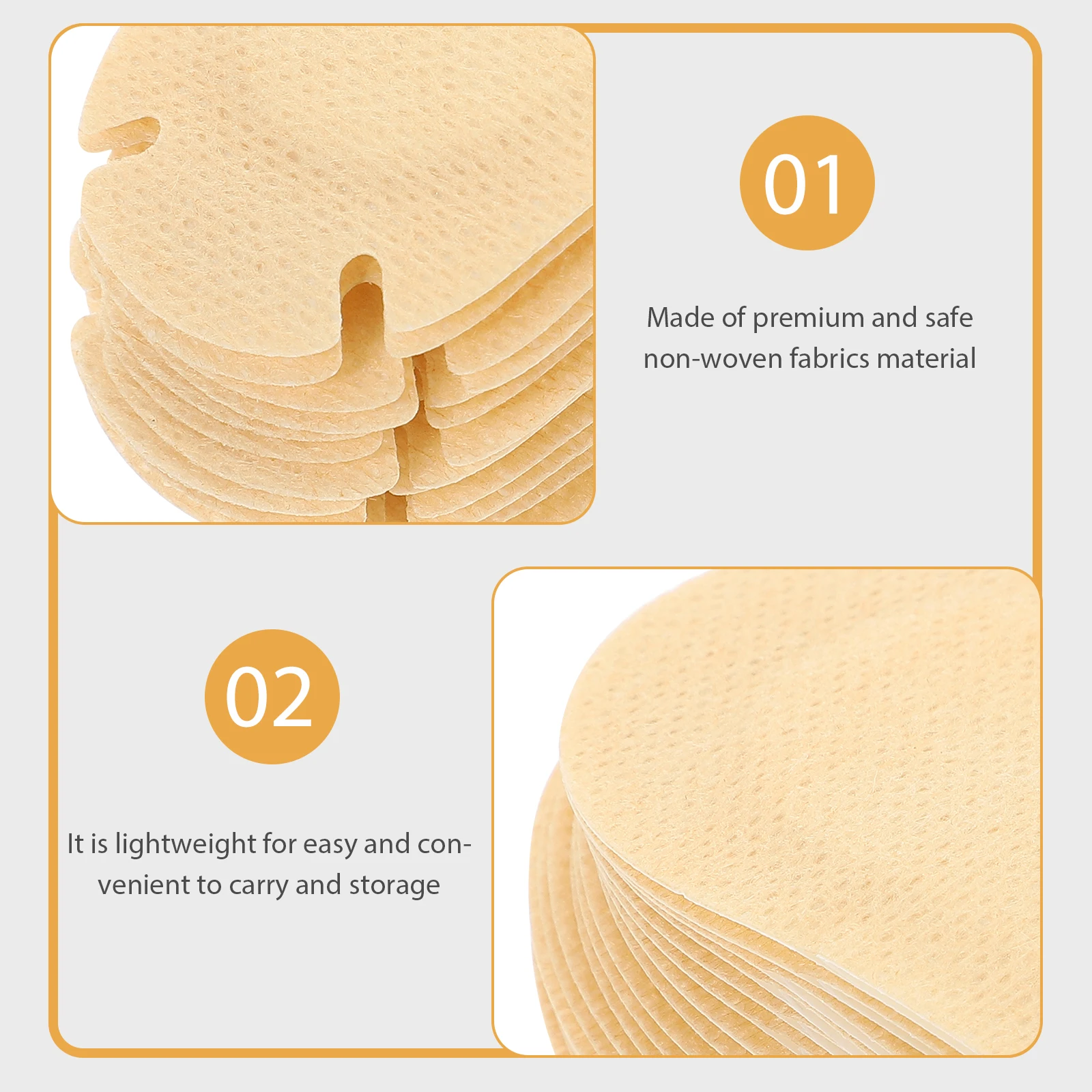 

20pcs Kids Eye Patches Adhesive Non Woven Fabric Breathable Stickers for Amblyopia Correction Practical Durable