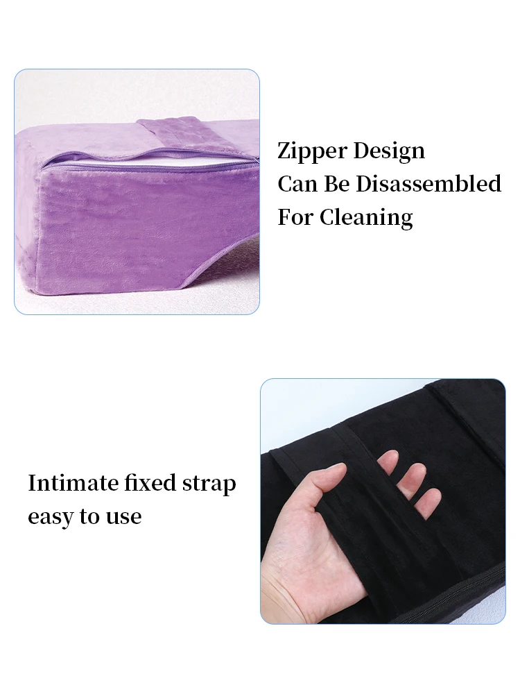 U-shaped Eyelash Pillow for Eyelash Extension,Eyelash Salon,Beauty A Body Salons.High Resilience Sponge Material.Eyelash Tools