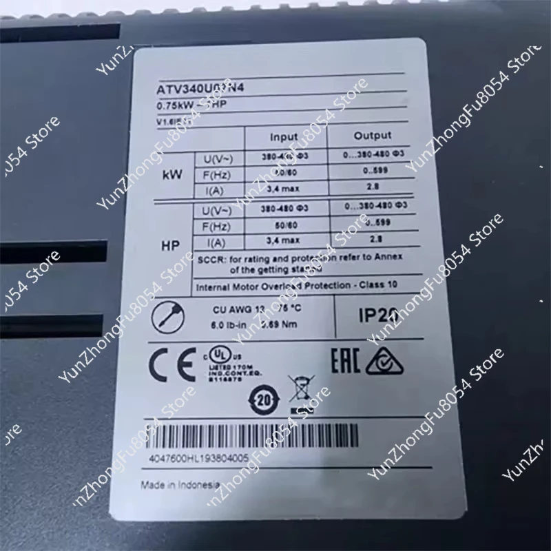 مناسبة لمحرك الأقراص المتغيرة السرعة ATV340U07N4 ATV340 0.75kW الثقيلة 400V 3 المرحلة #5