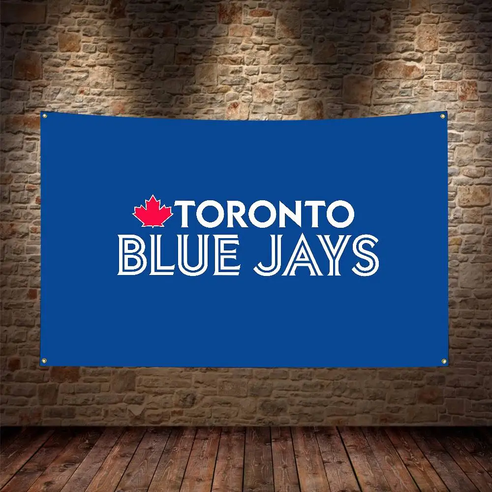 أعلام تورونتو بلو جي جايز ديكور الغرفة ديكورات خارجية عناصر شخصية أعلام لغرف النوم والمنزل المضحك #2