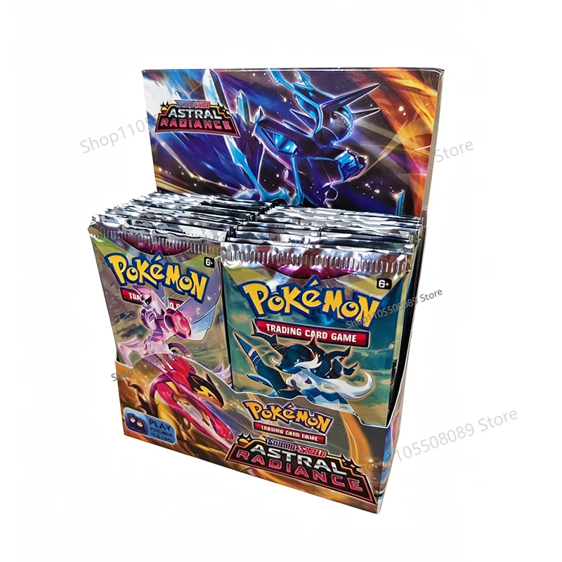 Pokemon TCG Schwert & Schild Astral Radiance 360 Stück Englische Booster-Box Sammelkartenspiel Kinder Sammelbare Pokemon-Karten Spielzeug