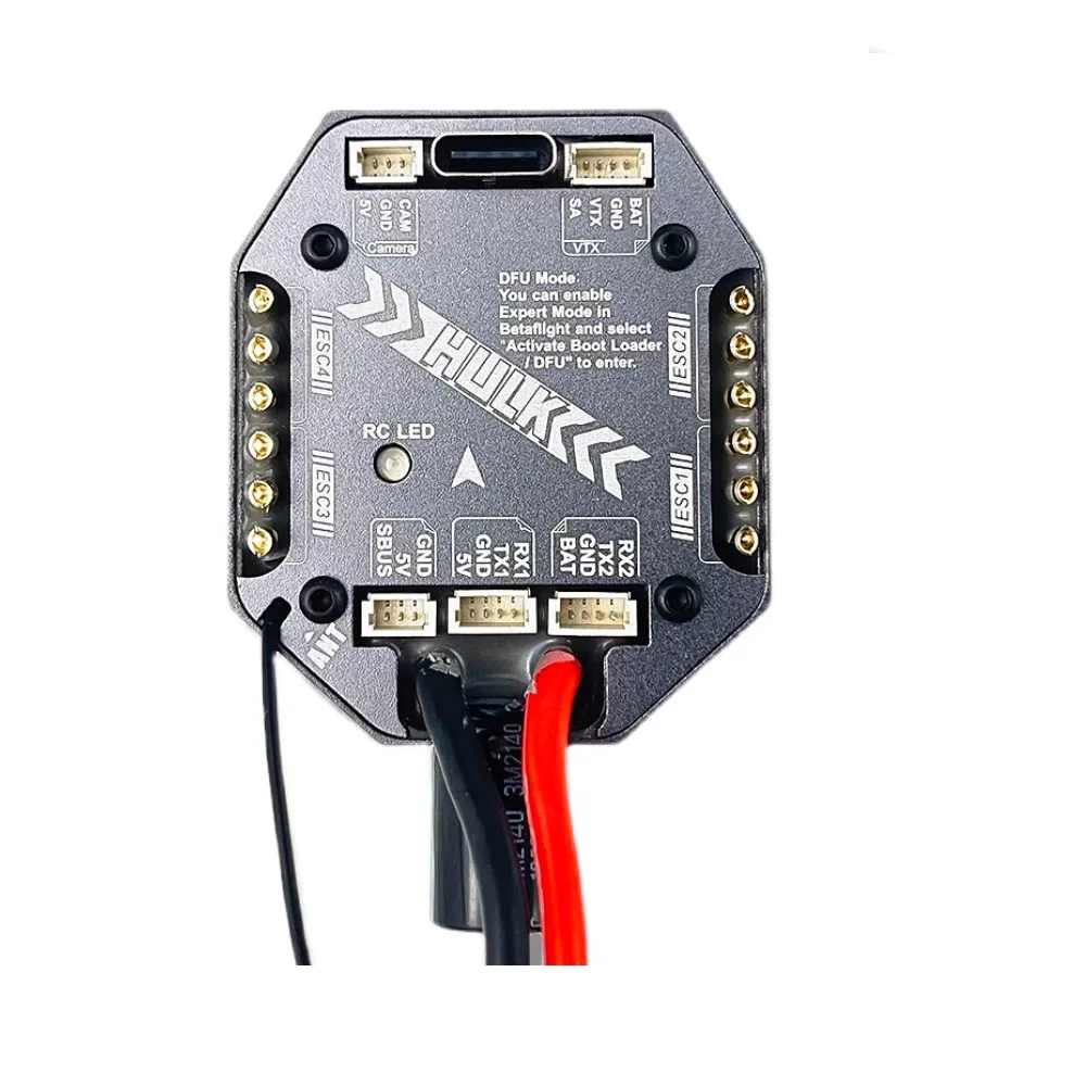 DarwinFPV HULK AIO Waterproof AIO F411 45A 3~6s SPI Receiver