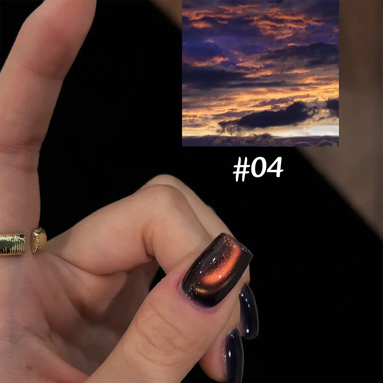 1개 TC 크리스마스 네일 썬라이트 레드 캣아이 젤 네일 폴리쉬 가을 겨울 패션 화이트닝 글래스 비즈 네일 아트 네일 용품