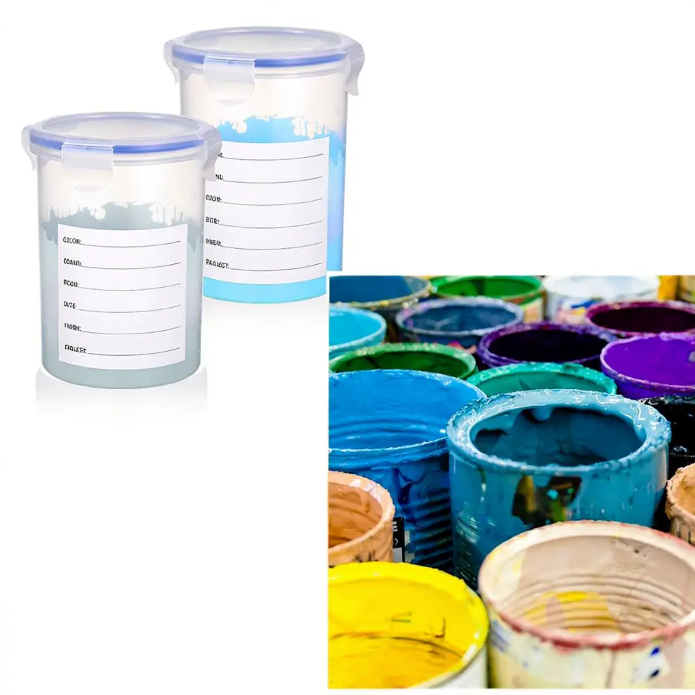 Touch Up Paint Cup Steel Agitator Ball Airtight Storage Jar Sealing Bottle For Automotive Model Repair Tools