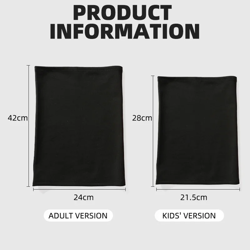 Winter Neck Warmers Balaclava Ski Masks Windproof Thermal Cold Proof Full Face Adult Kids Trendy Outdoor Cycling Warm Snow Gears