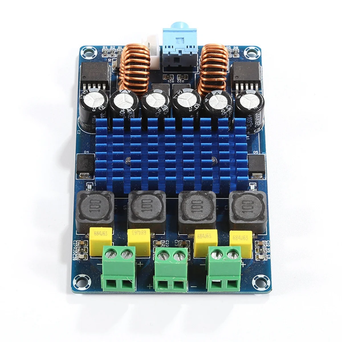 TPA3116D2 Digital Amplifier Board Module XH-M642 Auto Boost Hi-Fi Distortion Free Dual Channel 12V 100W Module