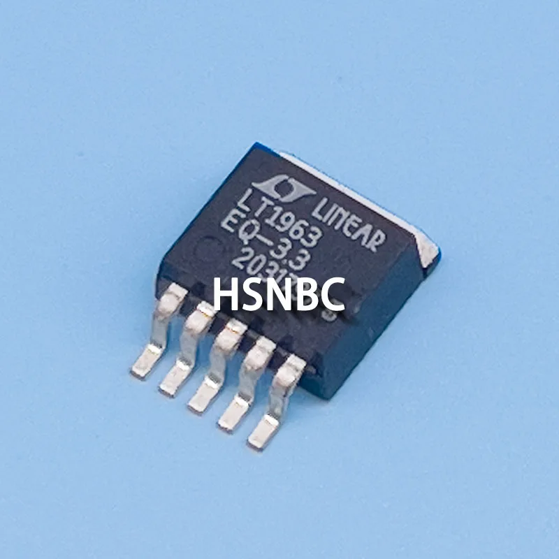 2Pcs/Lot LT1963EQ-3.3 LT1963EQ LT1963EQ-3.3#PBF DDPAK-5 Linear Voltage Regulator 100% New Original