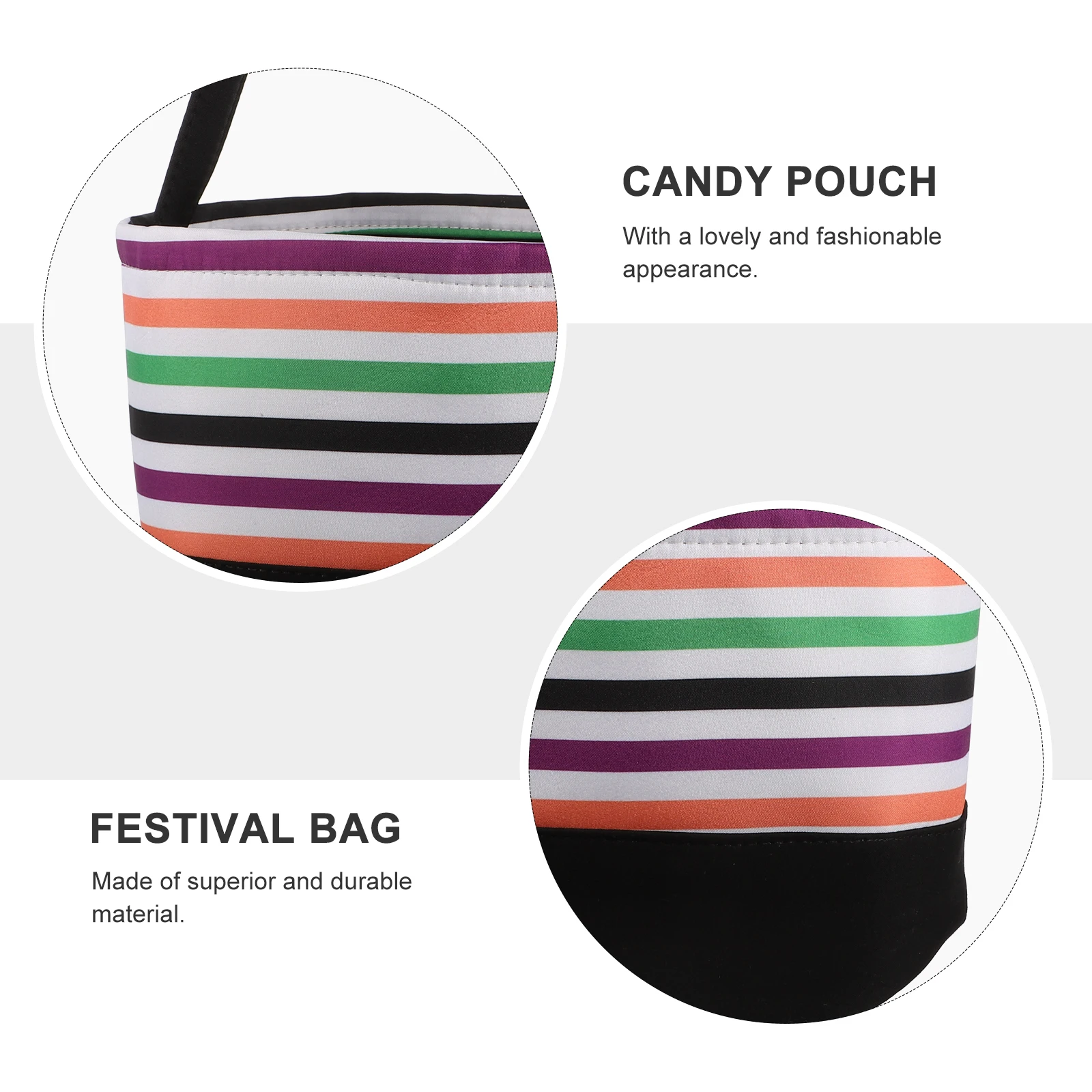 

Children H Bucket Halloween Gift Bag Kids Halloween Bag Festival Pumpkin Cloth Pouch Trick Treat Party Bags
