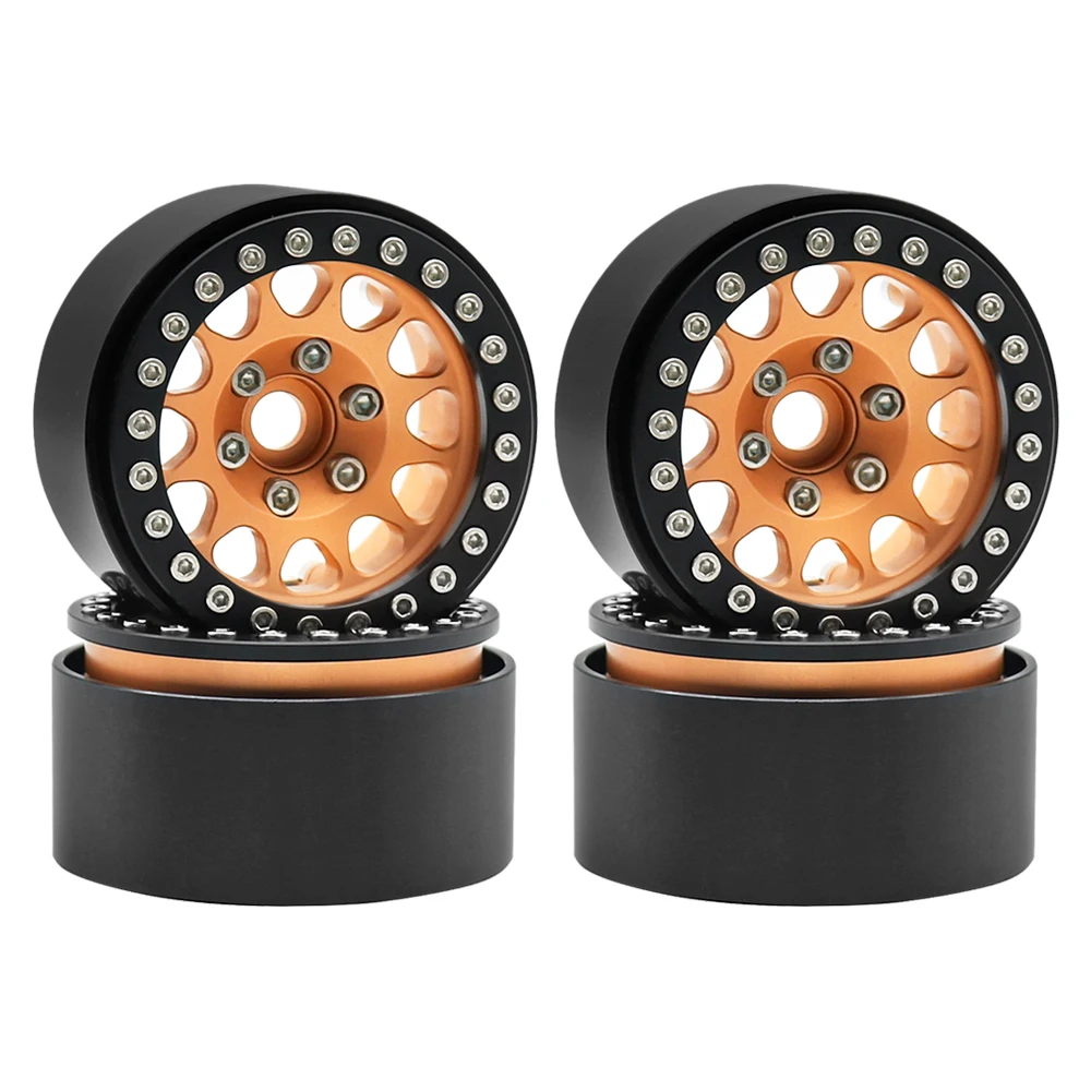 Metall 1,9 Beadlock Felgennabe für 1/10 Hsp Redcat Rc4wd WRAITH Tamiya Axial SCX10 D90 HPI RC Auto Ersatzteil