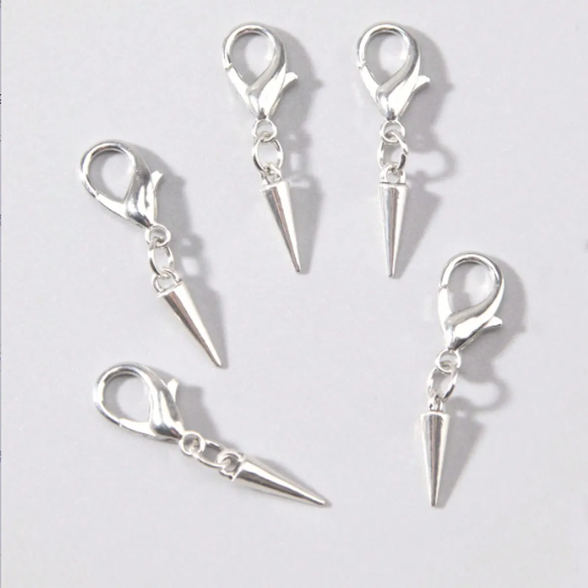 2 pcs Taper rivet Martin Boots Shoes Buckles Decoration Metal Snap Hook Shoes Accessories Y2K Party