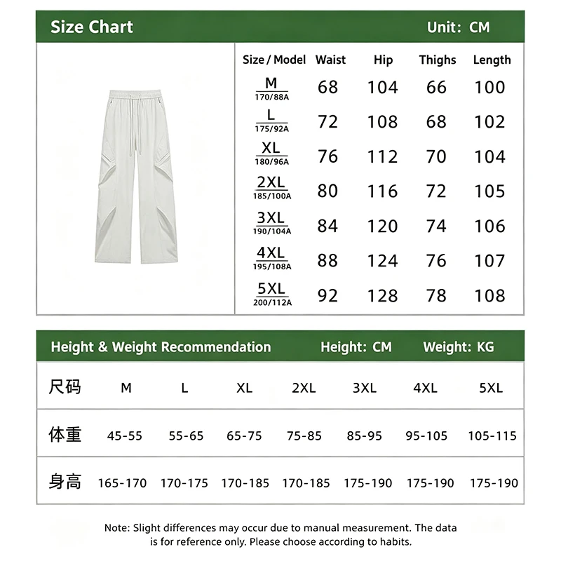 Leichte, plissierte Cargohose für Herren, locker geschnitten, mit weitem Bein, seitlichen Funktionstaschen, ideal für verschiedene Anlässe im Straßen- und Alltagslook. – Detail 2