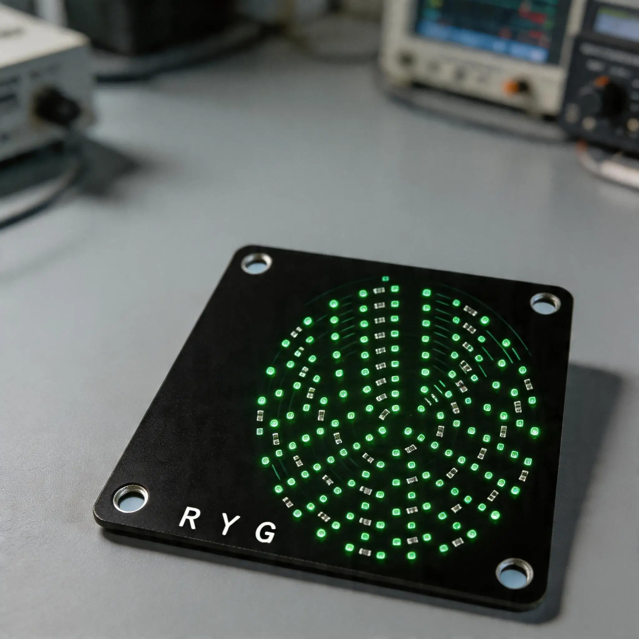 12V Solar Traffic Light LED Panel 180mm Aluminum Base Board Suited For Mobile Traffic Lights With Solar Panel Integration