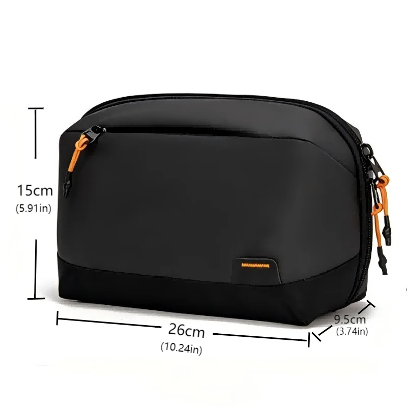 Multifunctional Digital Accessories Bag Upgraded Waterproof Nylon Travel Cable Organizer Power Bank Storage Pouch Portable - view 6