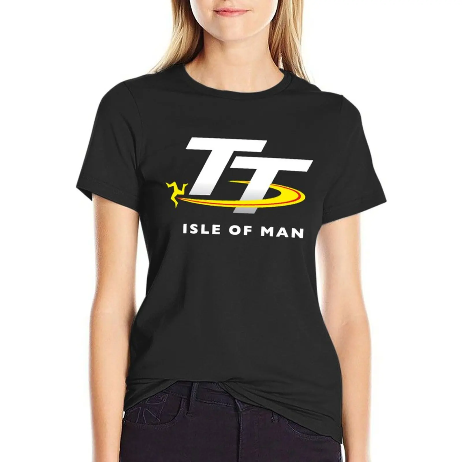 Isle Of Man Tt Races 7 T-Shirt Vrouwelijke Tops Kawaii Kleding Shirts Grafische T-Shirts Ariat Shirts Voor Vrouwen