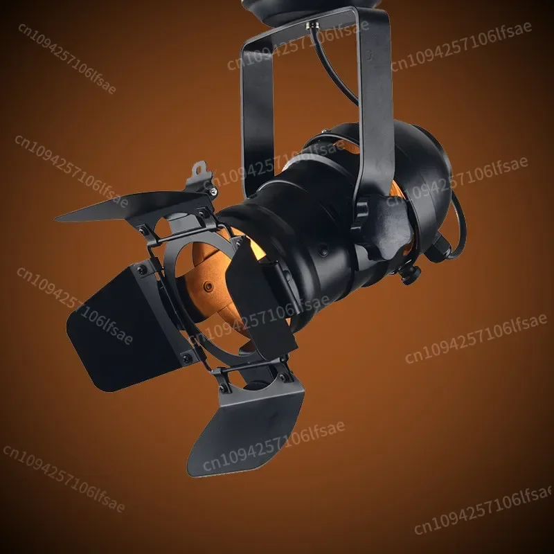 220V For Clothing Store Cafe Bar Art Exhibition Studio Retro Industrial LED Spotlight E27 Bulb Indoor LED Ceiling Lamp