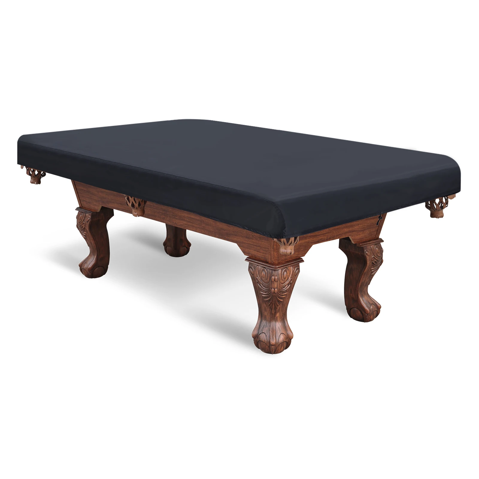 7/8 Ft Billiard Pool Table Cover 210D/420D Polyester Sun Rain Protection Billiard Table Covers for Patio Table Snooker Billiard