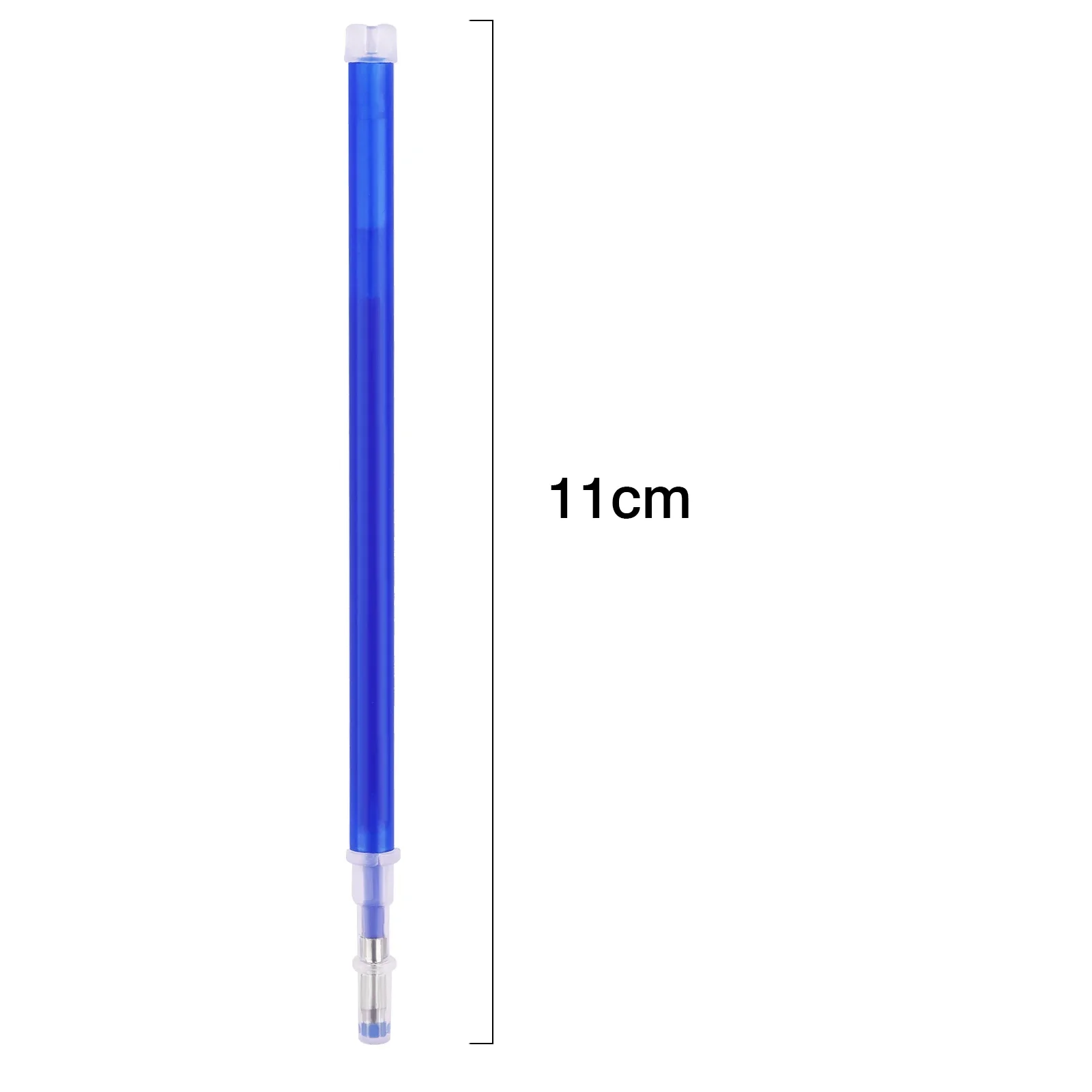 10Pcs/Set Fabric Marker Pen  High Temperature Disappearing Pens Erasable Refill for Patchwork Fabric PU Leather Mark Sewing Tool