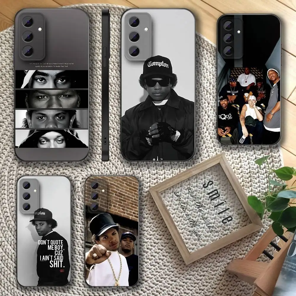 

Eazy-E Westside N-NWA Phone Case For Samsung S 25,24,23,22,30,21,10,9,Ultra,Plus,Lite,FE,4,5 G Soft Black Case