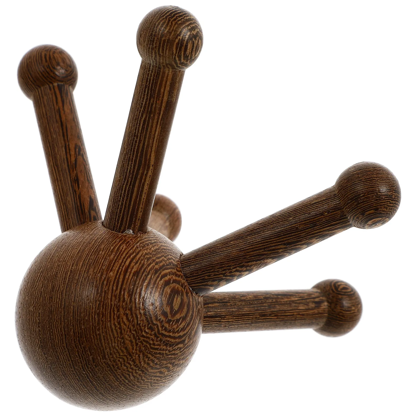 

1 шт. бежевый деревянный массажер для головы с мягкими закругленными углами, инструмент для массажа кожи головы, улучшающий моторику и снимающий мышечное напряжение