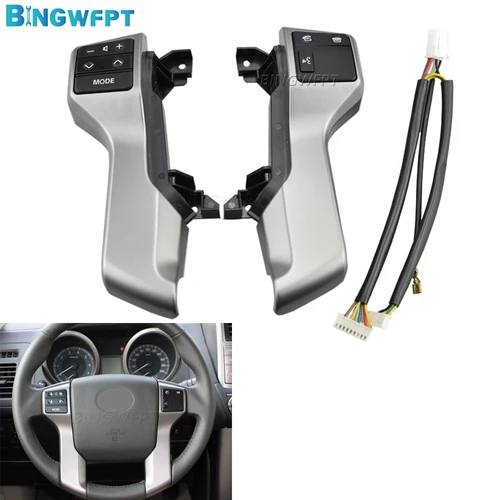 Interruptor de Control de volante multifunción, alta calidad, 84250-60160, para Toyota Land Cruiser Prado 4runner 2009 - 2015