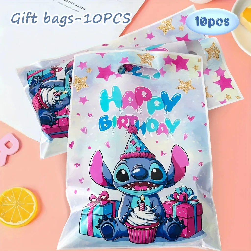 Bolsas de regalo de punto Kawaii, bolsos con botín de caramelo, suministros para fiesta de cumpleaños para niños, decoración, regalo temático, bolsa rellena, juguetes, recuerdos de fiesta para niños