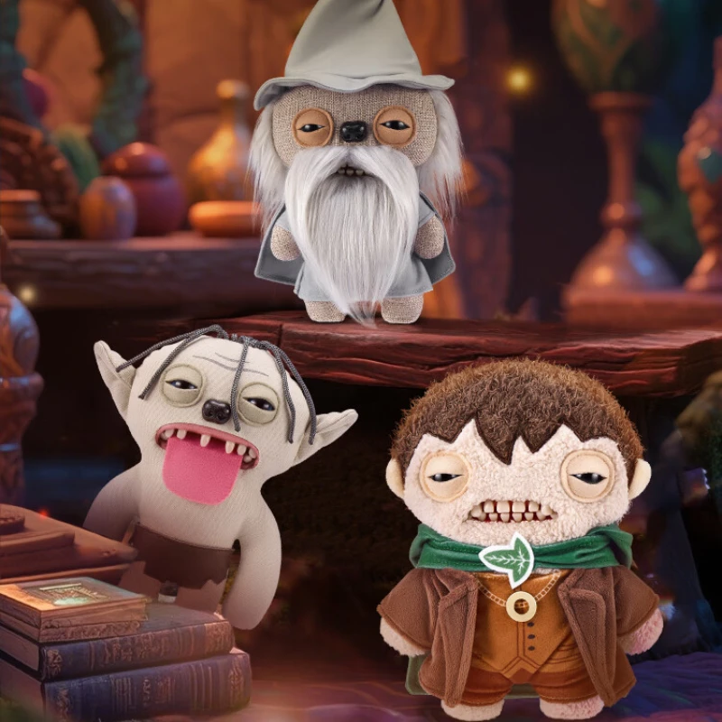 

Оригинальная плюшевая кукла Fuggler Ugly Cute Teeth Monster The Lord of The Rings Series LOTR Frodo Gandalf, забавные мягкие игрушки Peluche