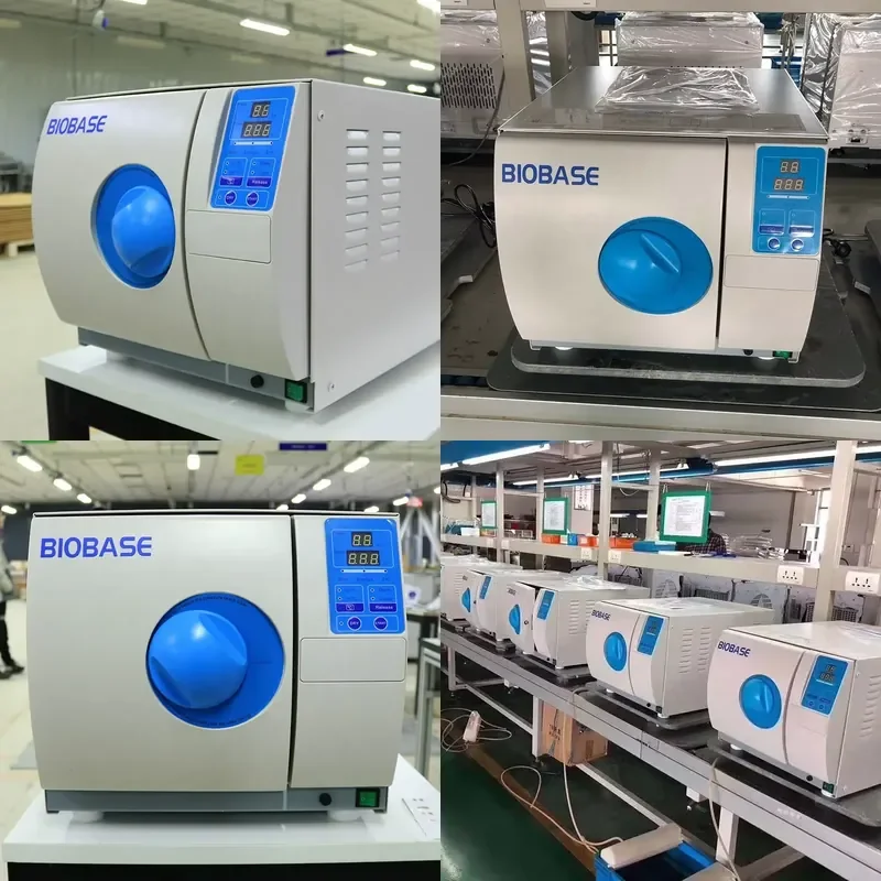 for Biological base autoclave Dental desktop medical steam sterilizer Autoclave class n 18l
