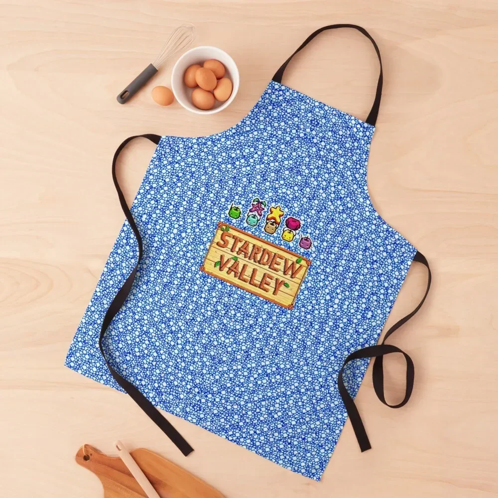 Stardew valley junimos variant 4 Apron kitchen and home Men'ss Apron