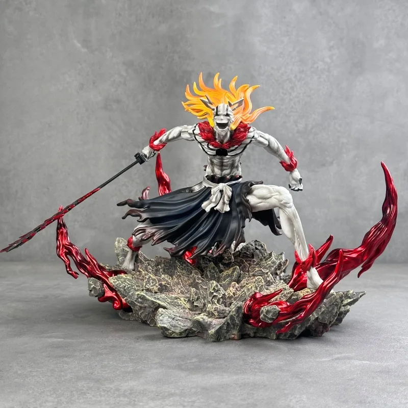 

22cm Anime Figure Bleach Rage Kurosaki Ichigo 2.0 Version PVC Action Figure Ichigo Collection Model Toys Gifts Doll