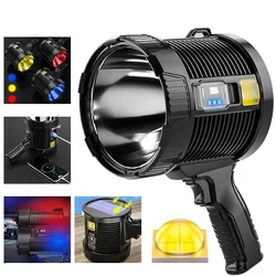 Super Powerful LED Handheld Flashlight XHP90 USB Rechargeable Torch Light 6Modes High Power Flashlight Outdoor Hunting Hand Lamp