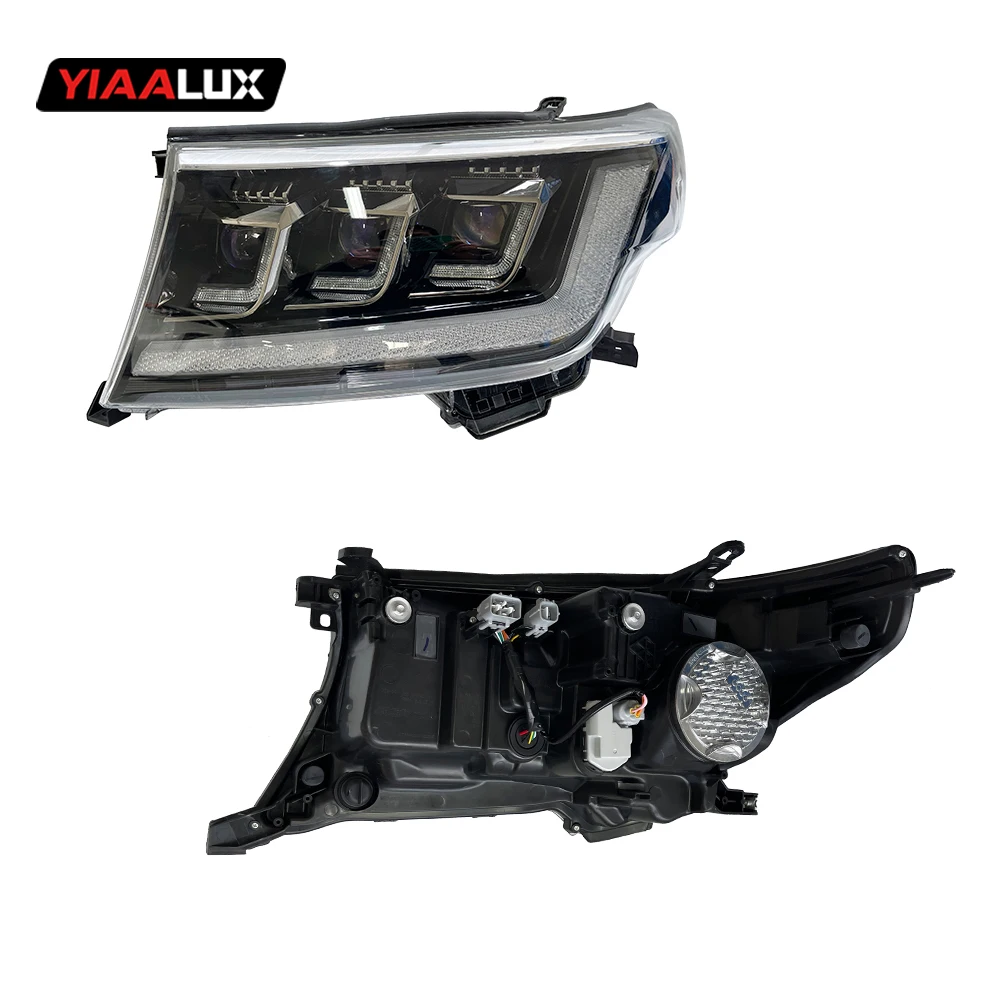 2012 Head Light Lamp Headlight Headlamps Land Cruiser 200 For Toyota Land Cruiser LC200 Led Headlights.