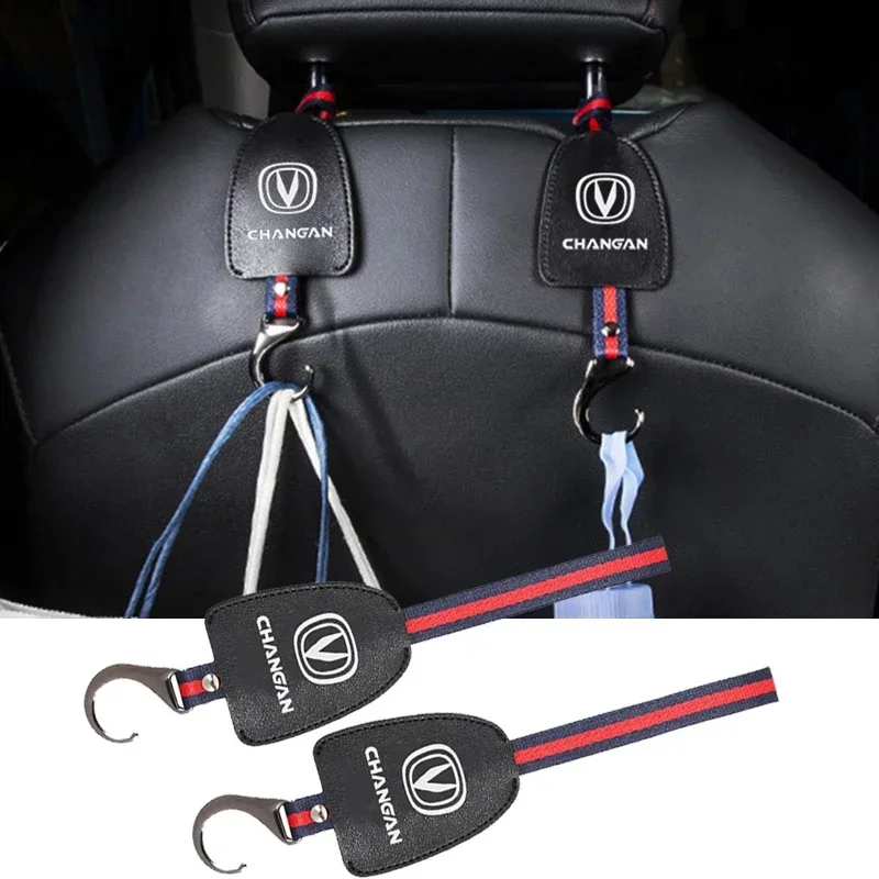 Car Interior Seat Back Hook for Changan Logo CS75 V7 CX70 Alsvin CS35 CS15 PLUS CS85 CS95 CS55 Auto Storage Hanger Decoration