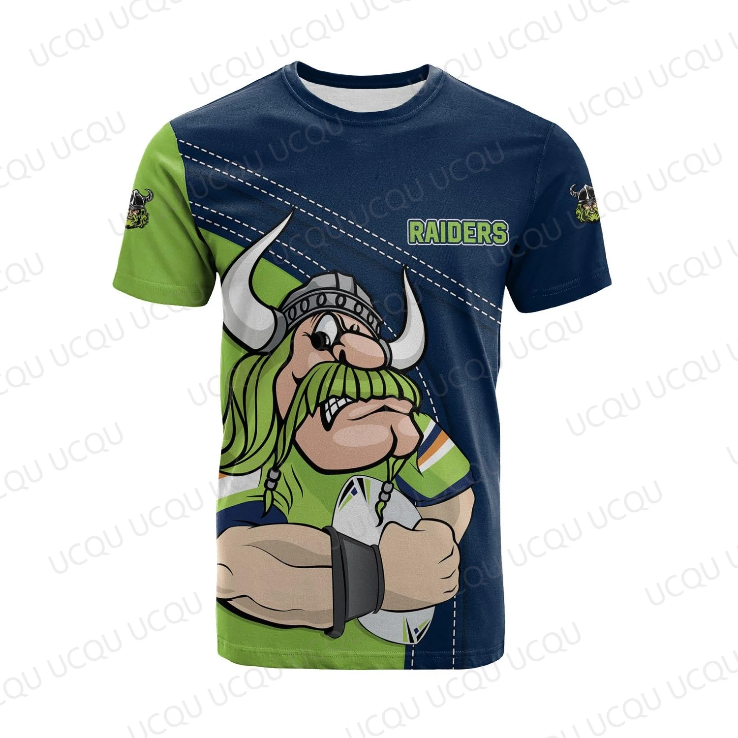 Canberra Raiders 2025 Camiseta de rugby Australia Diseño AI Edición limitada Jersey Uniforme Manga corta Ropa deportiva para hombres Top para fanáticos