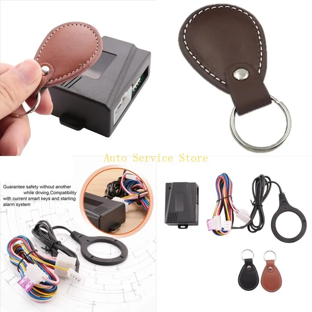 462A Professional Advanced Car Security Immobilizer System Start Stop Engine With 105DB Alarm and 128 Bit Encryption