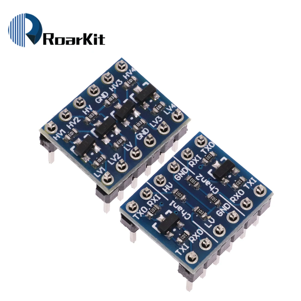 5/10PCS 2 Channel /4 channel IIC I2C Logic Level Converter Bi-Directional Module 5V to 3.3V For Arduino