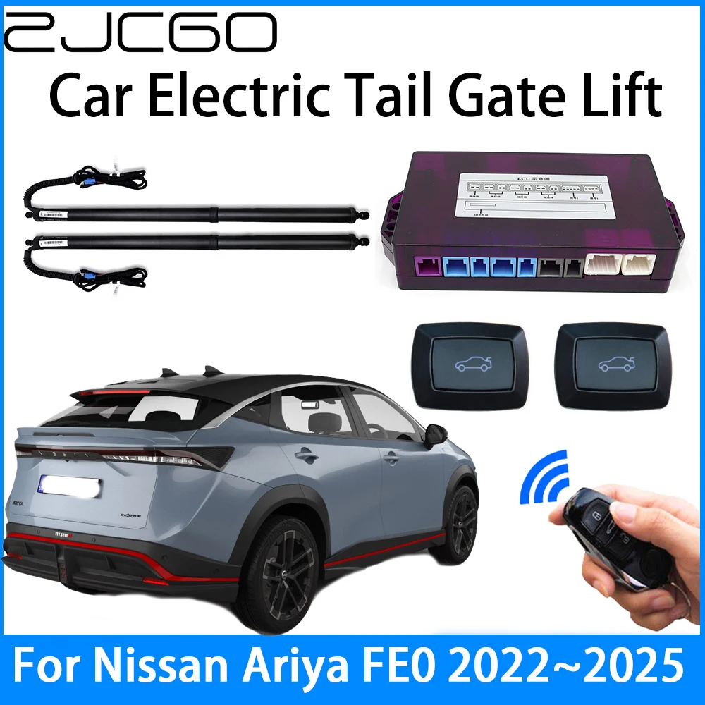 

ZJCGO Car Power Trunk Electric Suction Tailgate Intelligent Tail Gate Lift Strut For Nissan Ariya FE0 2022 2023 2024 2025