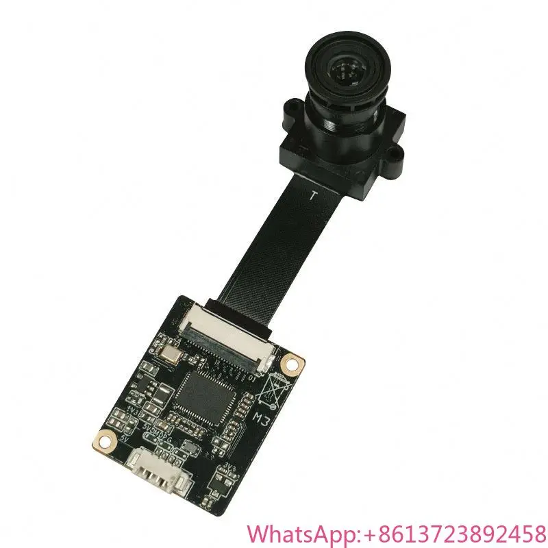 Webcam 1080P Hd Imx307 Starlight Fisheye Lens Human Face Detection Usb Camera module with Flexible cable